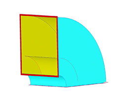 Radial HVAC Elbows