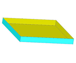 HVAC Drain Pans With Drain And Without