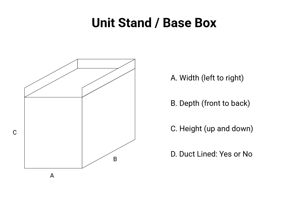 Unit Stand / Base Box